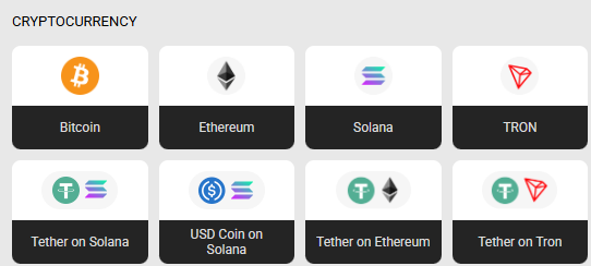 A360.bet Payment Methods